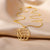 Gold Colored Pendant Necklace
