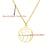 Gold Colored Pendant Necklace