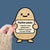 Positive Potato Sticker