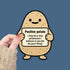 Positive Potato Sticker